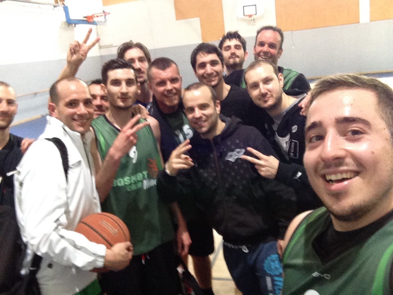 Selfie Victoire - BCMillois (Fos)