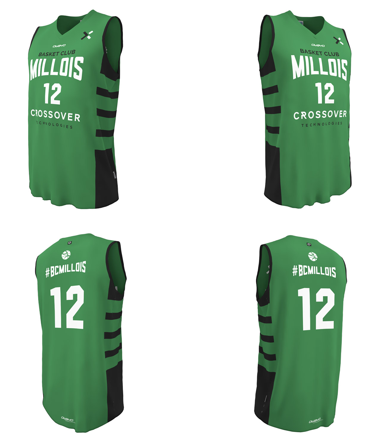 Maillots BCMillois - Seniors Masculins (SM1) -2016